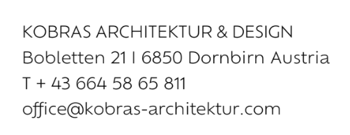 Visitenkarte Kobras Architektur & Design